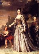 Jean-Baptiste Santerre Portrait of Marie-Adelaide of Savoy oil painting artist
